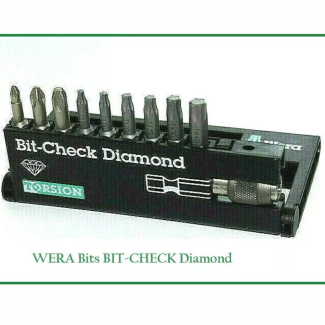 Wera - Bit-Check Diamond TDC ,PZ + TX, 10kom - 05134031001