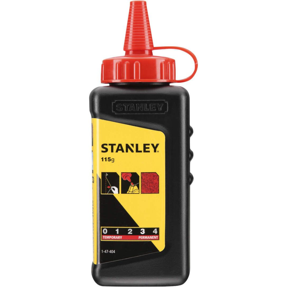 Stanley - Kreda za obeležavanje crvena 115 g - 1-47-404