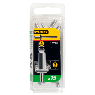 Stanley - Aluminijumske nitne 5x3mm, 15kom - 1-PAA62T