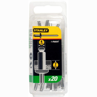 Stanley - Aluminijumske nitne 4x6 mm, 20kom - 1-PAA54T