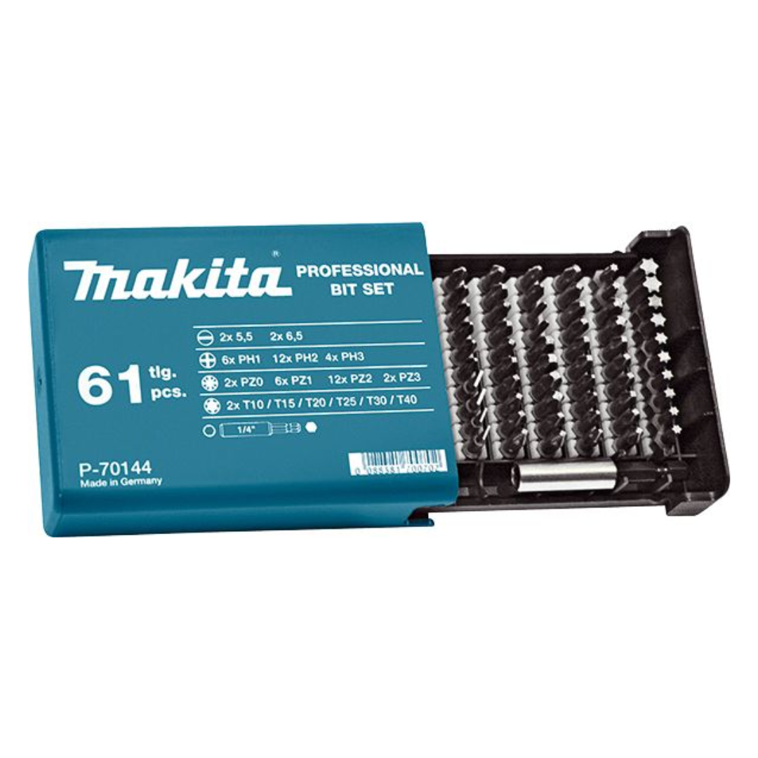 MAKITA - Set bitova za vijke, 61 kom - P-70144