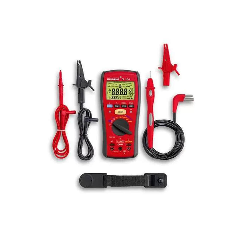 Benning Tester izolacije 0,1 V - 600 VAC / DC TRUE RMS, IT-100