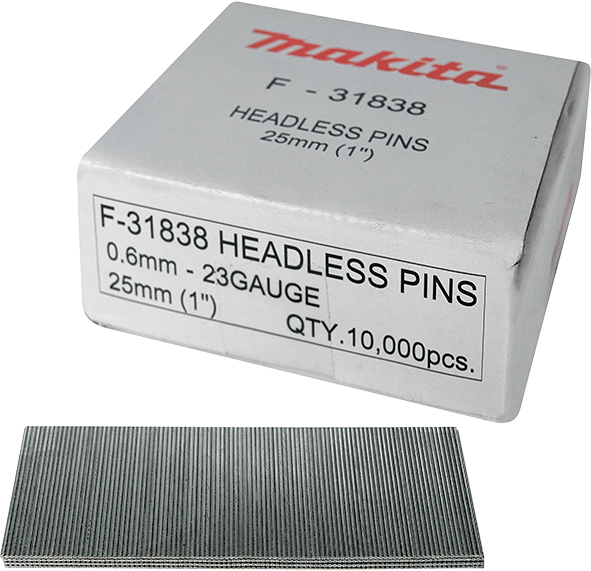 MAKITA - Ekseri bez glave, 18mm, 23GA - F-32142