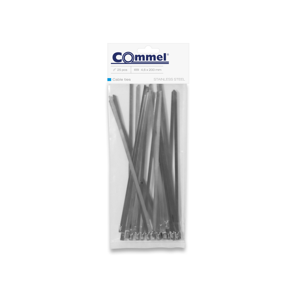 Commel Metalne Vezice 4,6x200mm 25kom - C 365-181