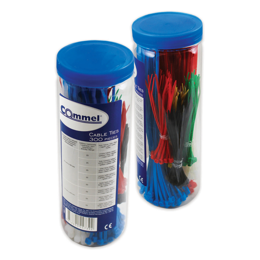 Commel PVC Vezice U Kutiji 300kom, Komplet 2,5mm - C 365-172
