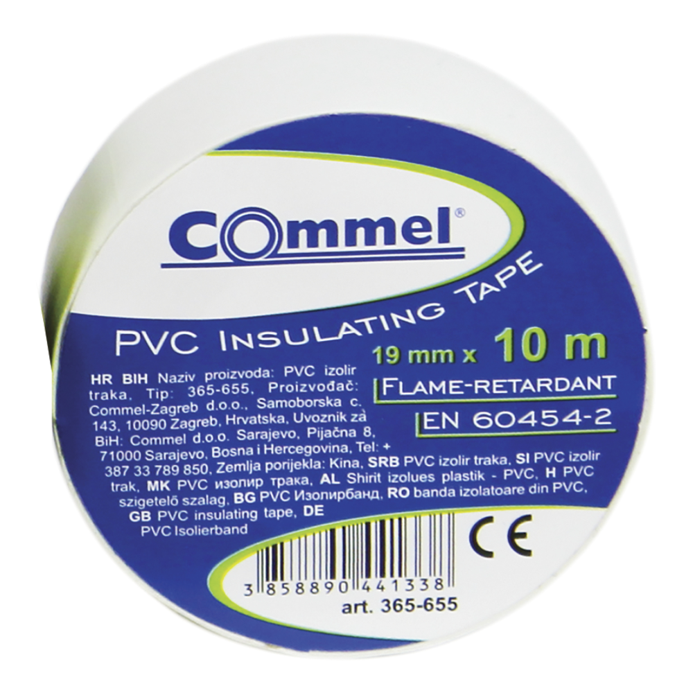 Commel Izolir Traka 0.13 mm x 15 mm x 10 m Bela - C 365-605