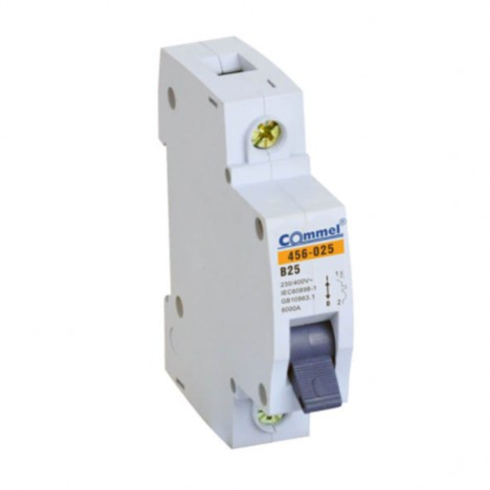 Commel Automatski Osigurač 25 A 1P B - C 465-025