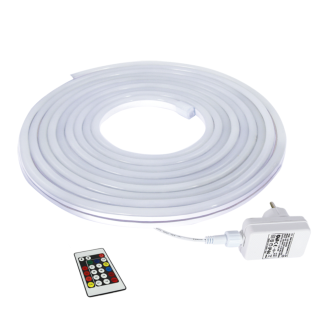 Commel LED NEON RGB traka, IP44, 5m, 24 W, Daljinski upravljač - C 405-405