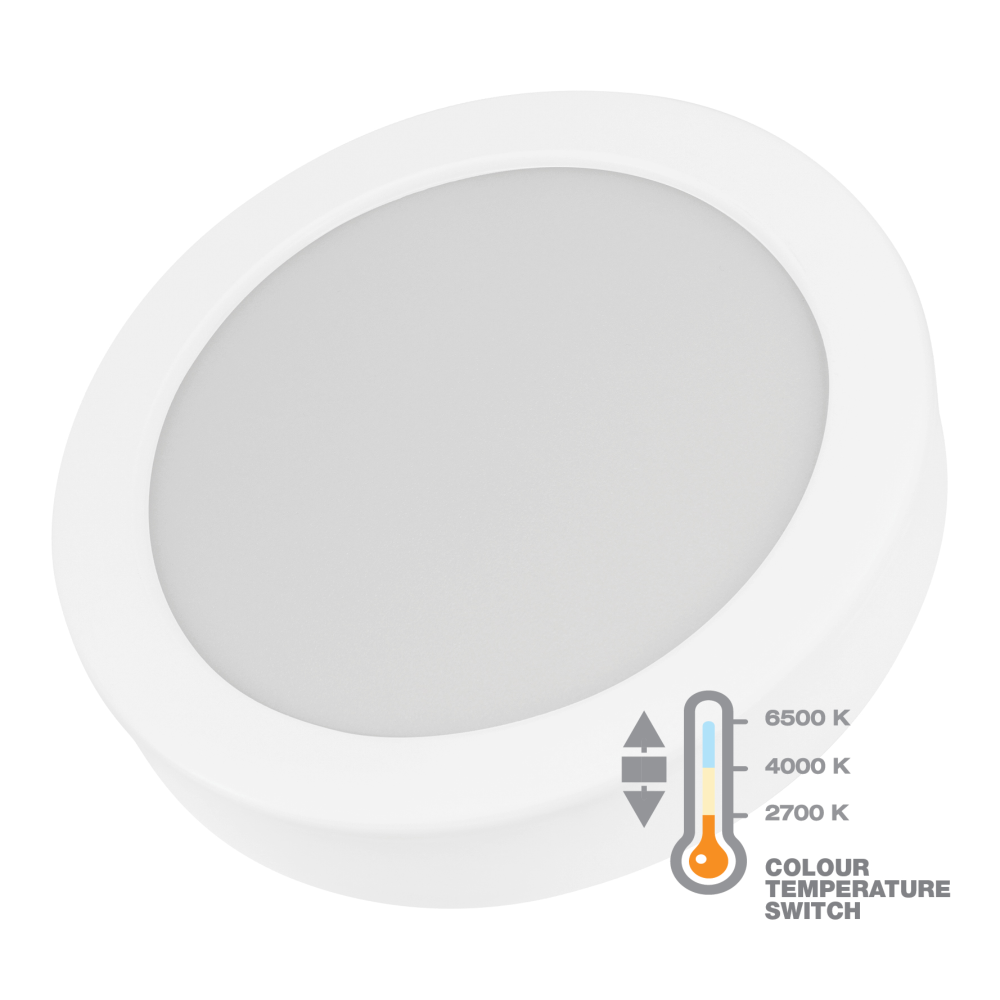 Commel LED panel 18W, okrugli nadgradni, Promena boje svetlosti, 226 mm - C 336-328