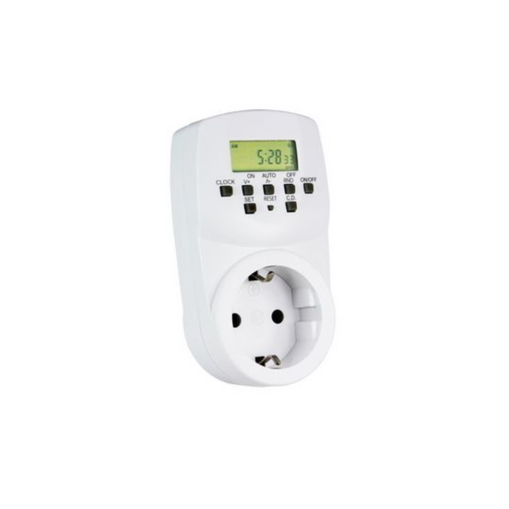Commel Digitalni Tajmer LCD Ekran 16 Programa 230V 3680W - C 261-103