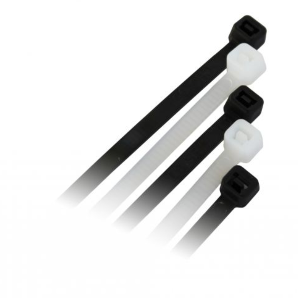 Commel PVC Vezice 4,7mm X 380mm Bela, 50 Kom - C 365-123