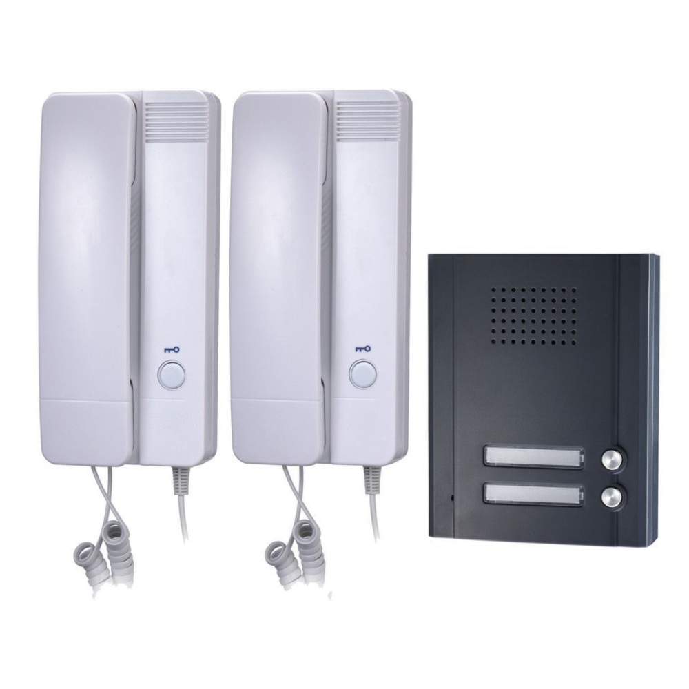 Commel Audio Interfon, Razgovor I Otključavanje, 1 Spoljna + 2 Unutrašnje - C 502-201