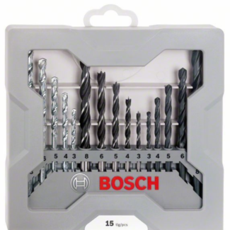 Bosch - Set mešanih burgija, 15 delova - 2607017038