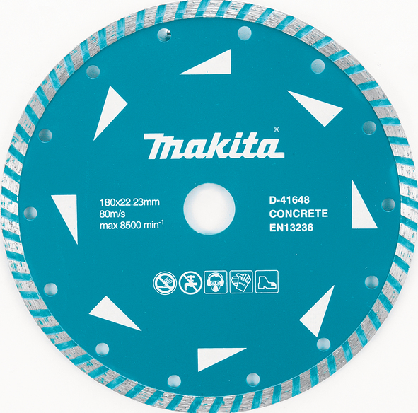 Makita Dijamantski list sa talasastim oblikom za suvo rezanje (keramika, mermer) Ø180mm, D-41648