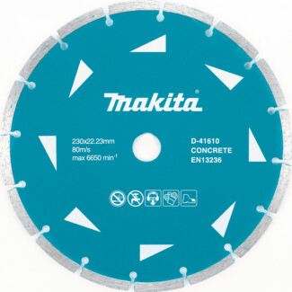 Makita - Dijamantski segmentni list za beton za suvo rezanje Ø230mm - D-41610
