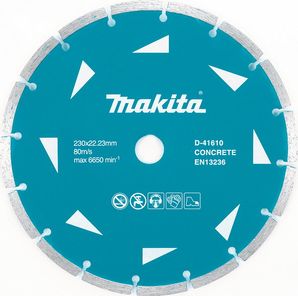 Makita - Dijamantski segmentni list za beton za suvo rezanje Ø230mm - D-41610