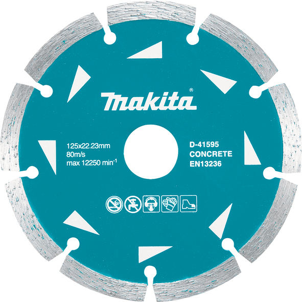 Makita - Dijamantski segmentni list za beton za suvo rezanje Ø125mm - D-41595