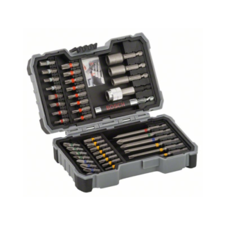 Bosch Set bitova i nasadnih ključeva, 43 delova, 2607017561