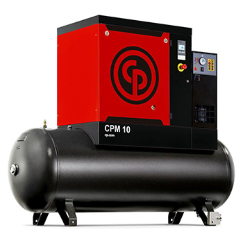 Chicago Pneumatic - Rotacioni kompresor 7.5kW CPM 10 10 bara sa 500l rezervoarom sa sušačem - CP 4152022995
