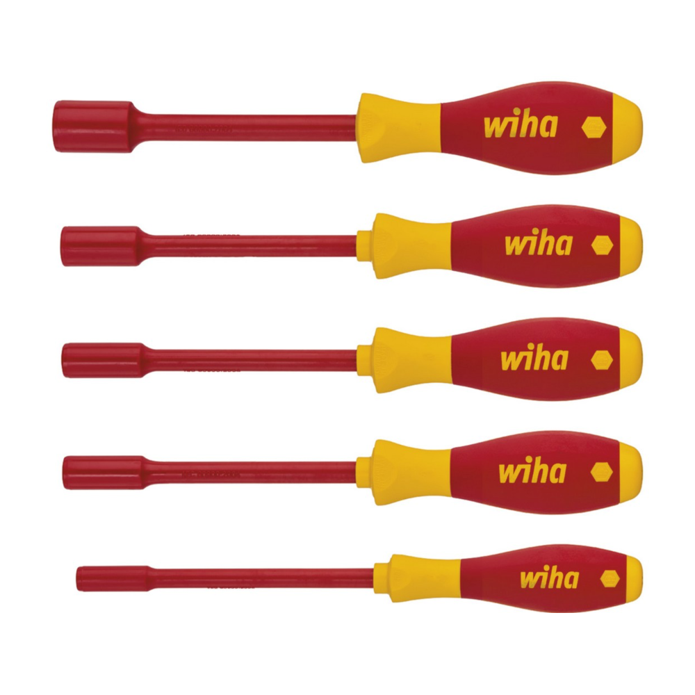 Wiha - Set odvijača SoftFinish® električarski šestougaoni 5 delova - W 29466