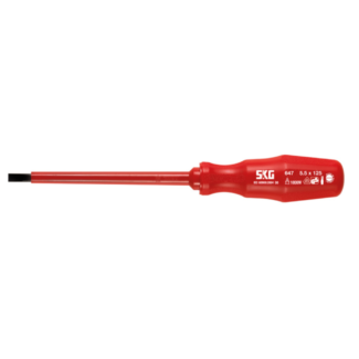 SKG - Električarski šrafciger VDE pljosnati 4x100mm DIN 7437 - SKG 64704