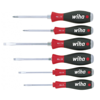Wiha - Set Odvijača SoftFinish® Sl, Phillips sa čvrstom čeličnom kapom, 6 delova - W 21250