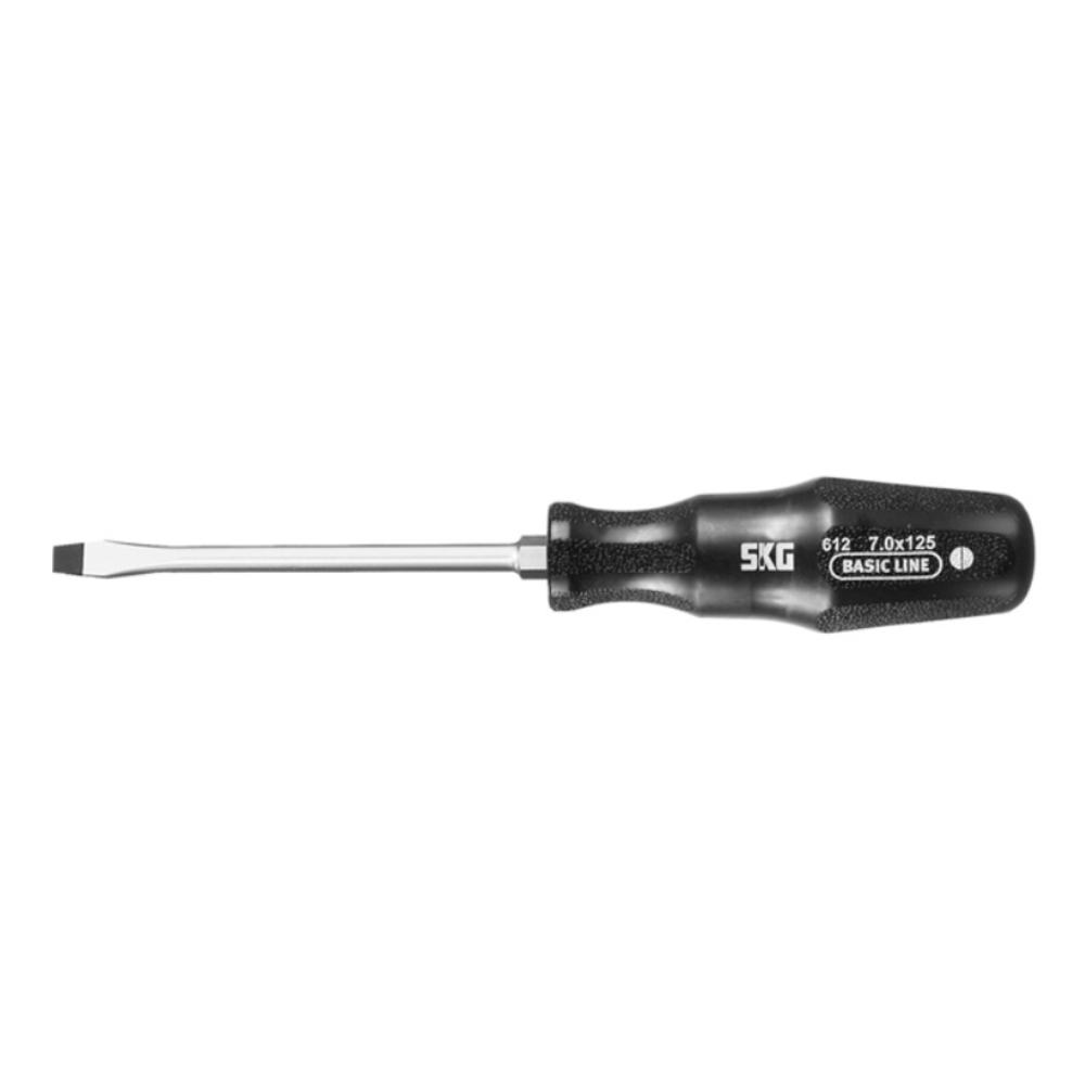 SKG - Odvijač sa prorezima, šestougaona plastična drška 3,5X75mm - SKG 61200