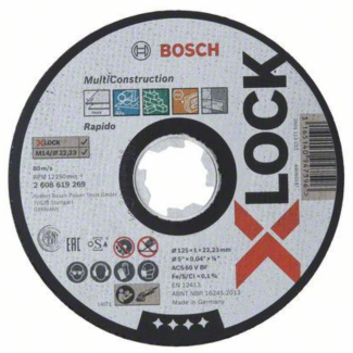 Bosch - Ravni rezni disk 125-X-LOCK Multi Material - 2608619269