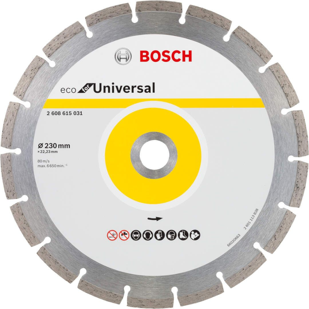 Bosch - Dijamantska rezna ploča 300mm-ECO For Universal - 2608615032