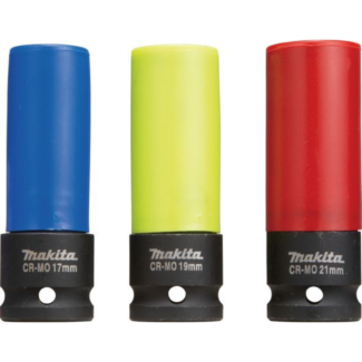 Makita - 3-delni set dubokih nasadnih ključeva za alu felne,prihvat 1/2" - E-12354