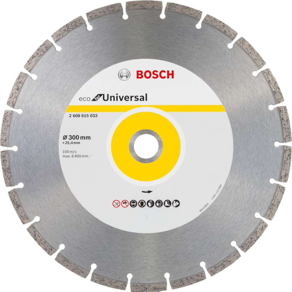 Bosch - Dijamantska rezna ploča 300mm-ECO For Universal - 2608615033