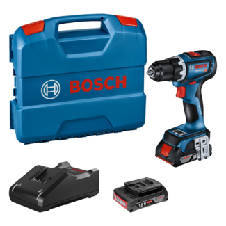 Bosch Akumulatorska bušilica-odvrtač GSR 18V-90 C, 2x2,0 Ah + plastični kofer, 06019K6020