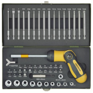 PROXXON - Set nasadnih ključeva + bit nastavaka 1/4" 54/1 - P23104