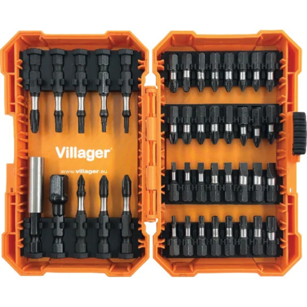 VILLAGER - Magnetni držač sa nastavcima - Set 42 kom. - 059885