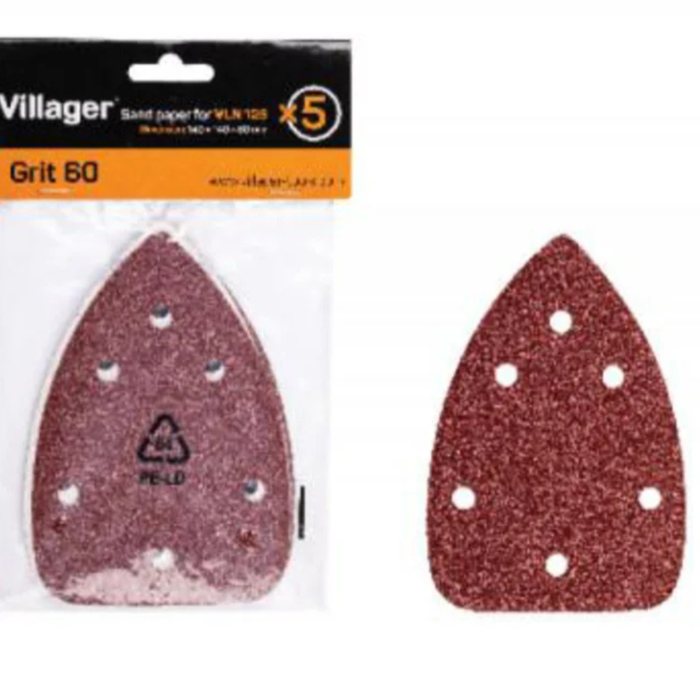 Villager - Brusni papir za VLP 150 150 x 100 mm, granulacija 80 - 072258