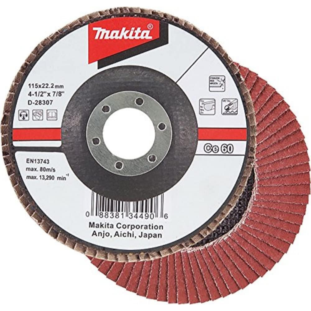 Makita - Lamelarni brusni disk keramički-aluminium oksid Ø180mm g80 - D-28553