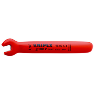 Knipex - Viljuškasti ključ jednostrani izolovan 1000V 1/4 - 98 00 1/4"