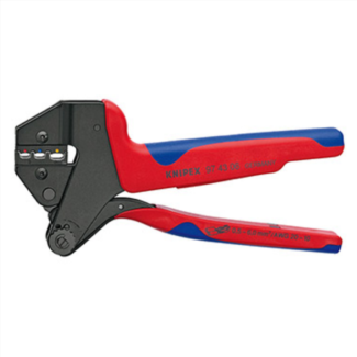 Knipex-Klešta-za-krimpovanje-sa-umetkom-za-izolovane-kablovske-stopice-i-konektore-97-43-06