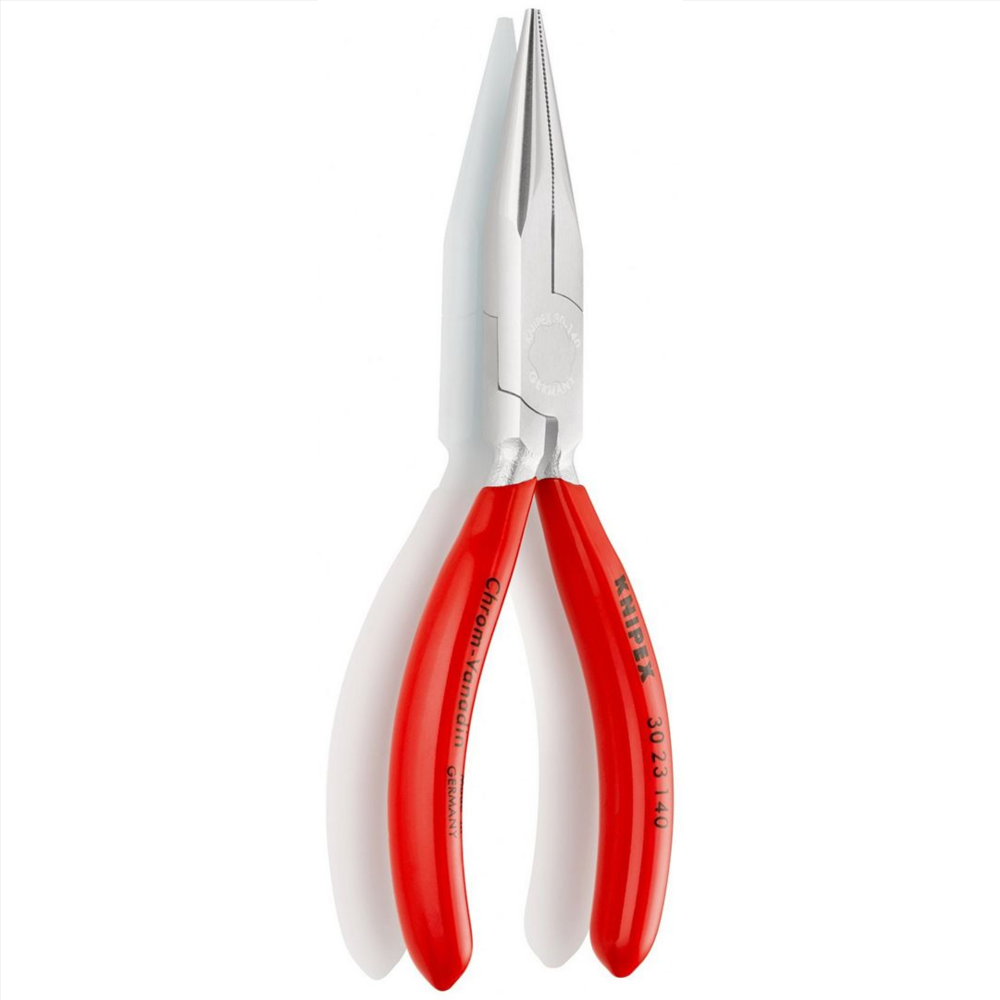 Knipex - Klešta sa dugim poluokruglim čeljustima 140mm - hromirana - 30 23 140