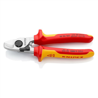 Knipex - Makaze za kablove 1000V VDE sa oprugom za otvaranje 165mm 50mm² 15mm - 95 26 165