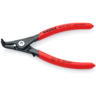Knipex - Precizna klešta za spoljašnje sigurnosne prstenove sa graničnikom kriva 130mm - 49 41 A11