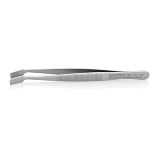 Knipex - Univerzalna pinceta pljosnata zakrivljena - 92 01 06