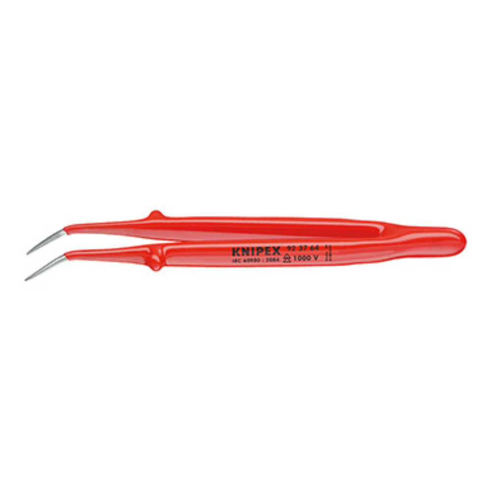 Knipex - Precizna pinceta zakrivljena izolovana 150mm - 92 37 64