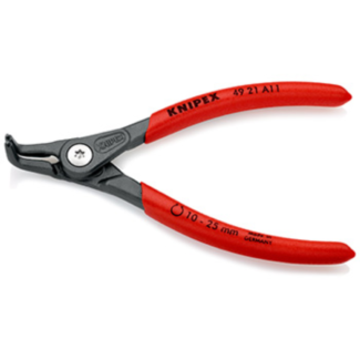 Knipex - Precizna klešta za spoljašnje sigurnosne prstenove kriva 130mm - 49 21 A11