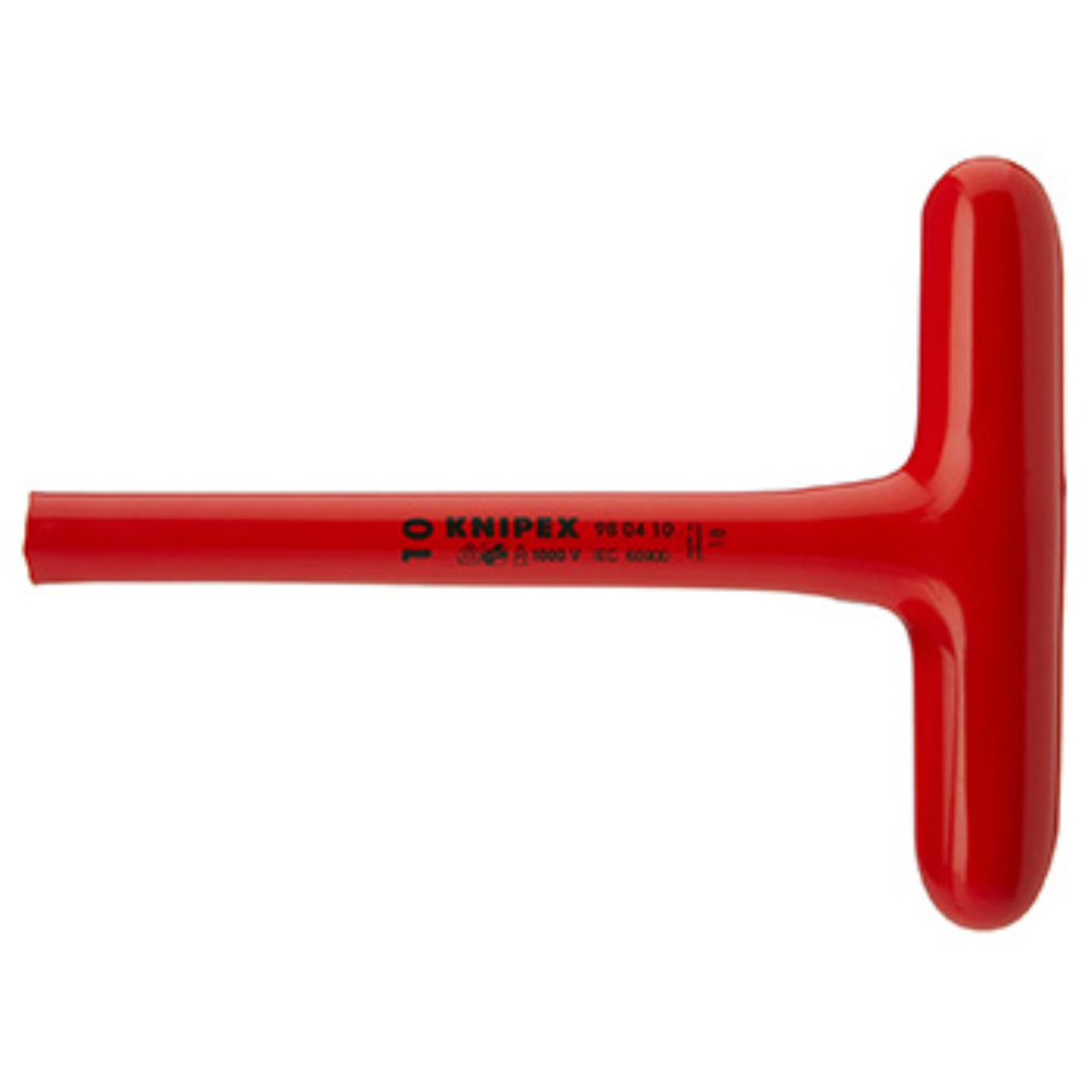 Knipex - Nasadni ključ sa T-drškom izolovan 1000V 10mm - 98 04 10