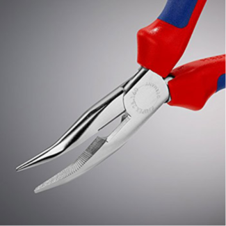 Knipex - Klešta špic kriva sa bočnim sečenjem 160mm - 25 25 160