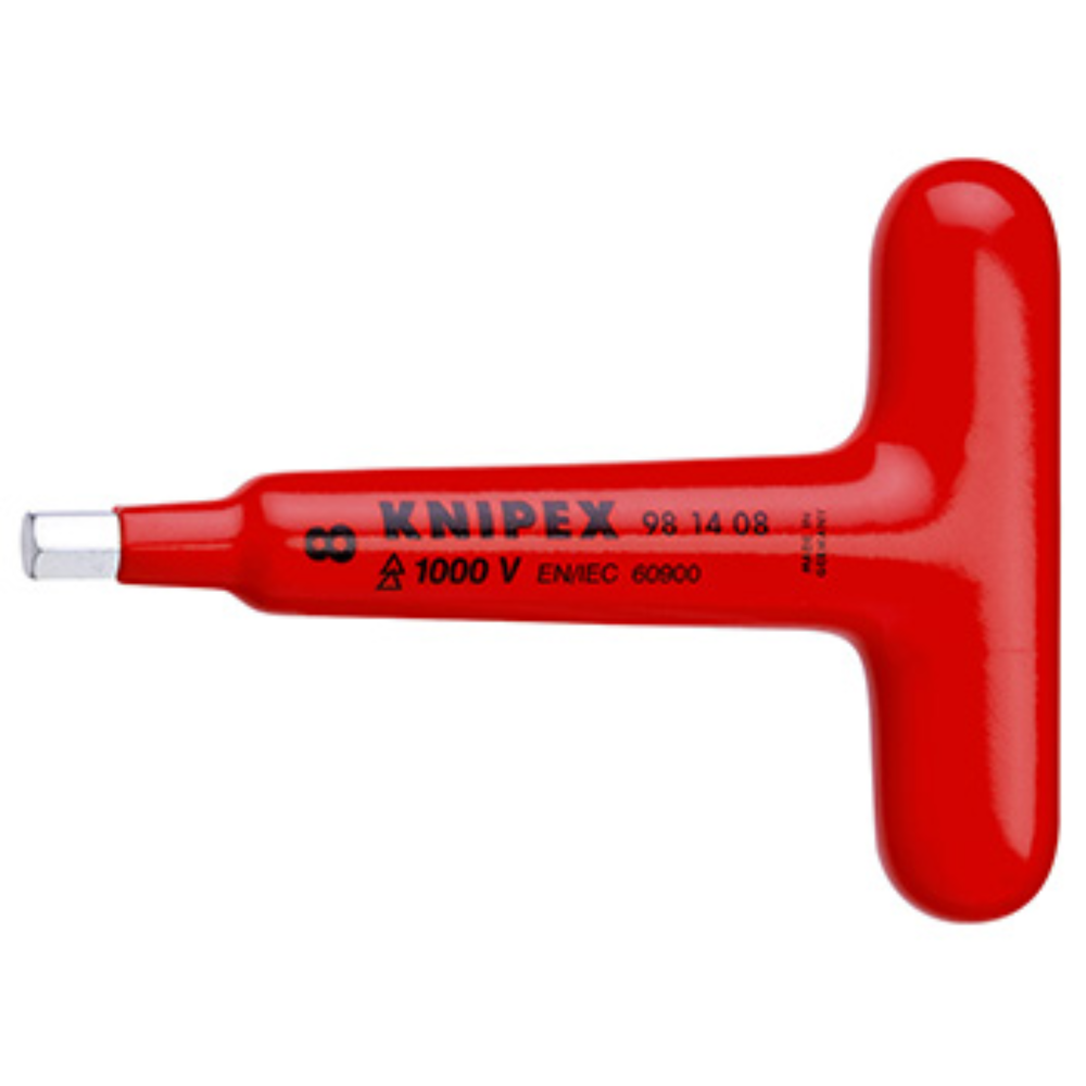 Knipex - Imbus ključ sa T-drškom izolovan 1000V 6mm - 98 14 06