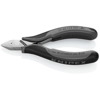 Knipex - Kose sečice za elektroniku ESD 115mm - 77 42 115 ESD