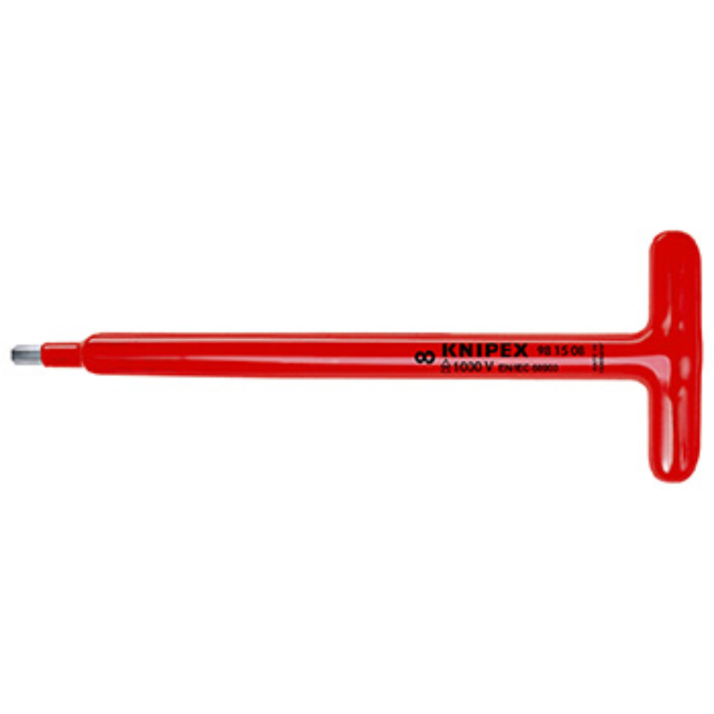 Knipex - Imbus ključ sa T-drškom produžen izolovan 1000V 6mm - 98 14 06