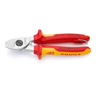 Knipex - Makaze za kablove 1000V VDE 165mm 50mm² 15mm sa mogućnošću kačenja - 95 16 165 T